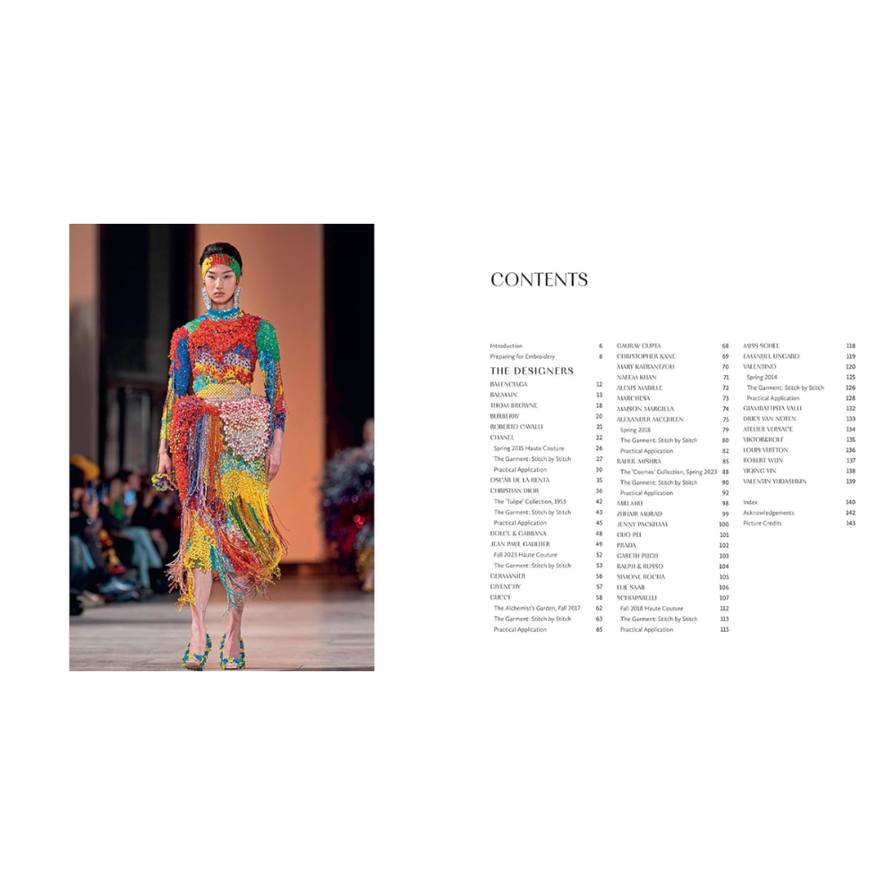 Книга на английском языке "The Art of Couture Embroidery. The Secrets of Runway Design" HB, Jessica Pile, Robert Ossant - 2