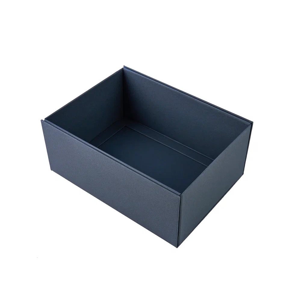 Коробка картонная, 220х160х95 мм, темно-синий