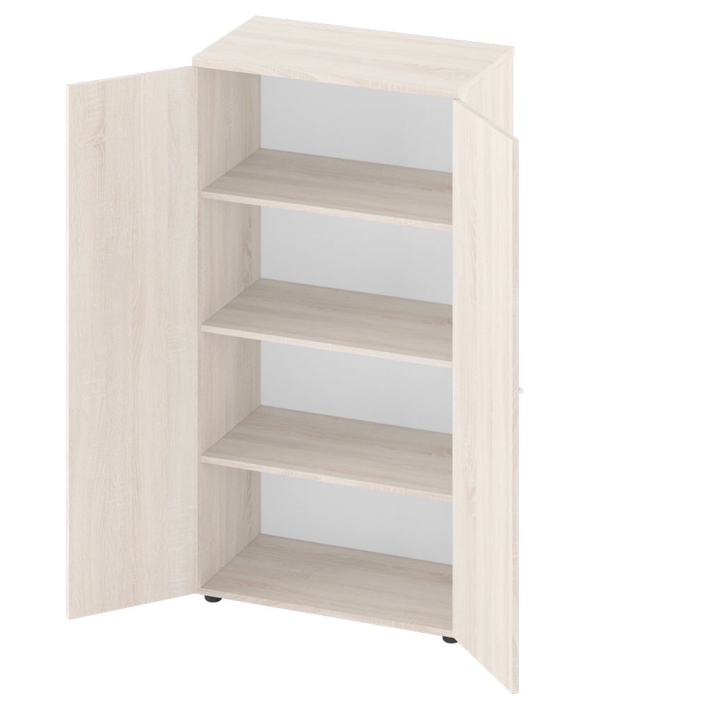 Коллекция Баден Шкаф для документов Б-8.1540.2, 800x443x1540 мм, сонома