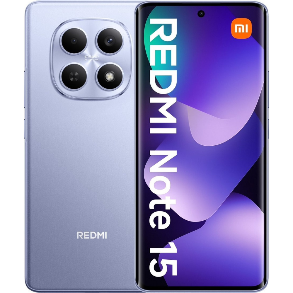 Смартфон Xiaomi REDMI Note 15, 8GB/256GB, Purple, EU