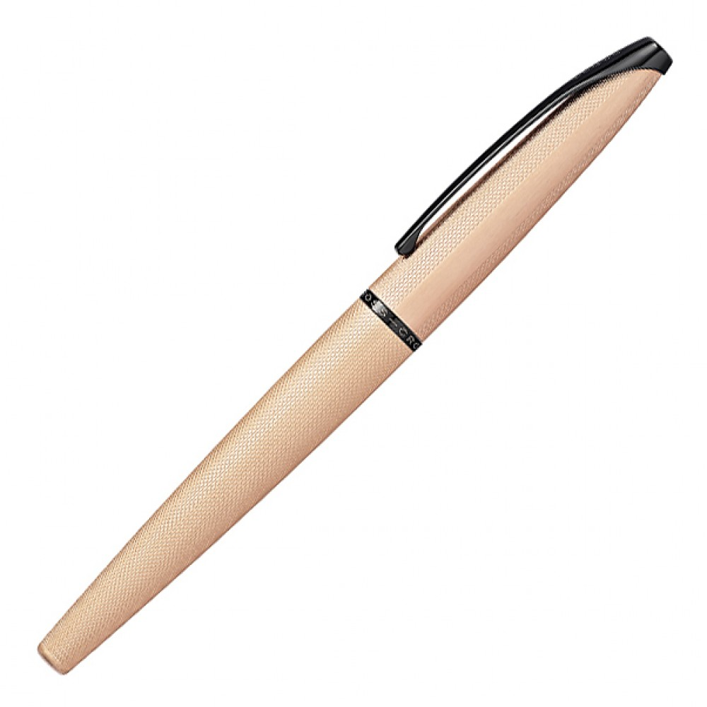 Ручка перьевая F "ATX Brushed Rose Gold PVD", розовое золото