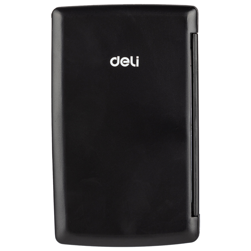 Калькулятор карманный Deli Easy "E39219", 8-разрядный, черный