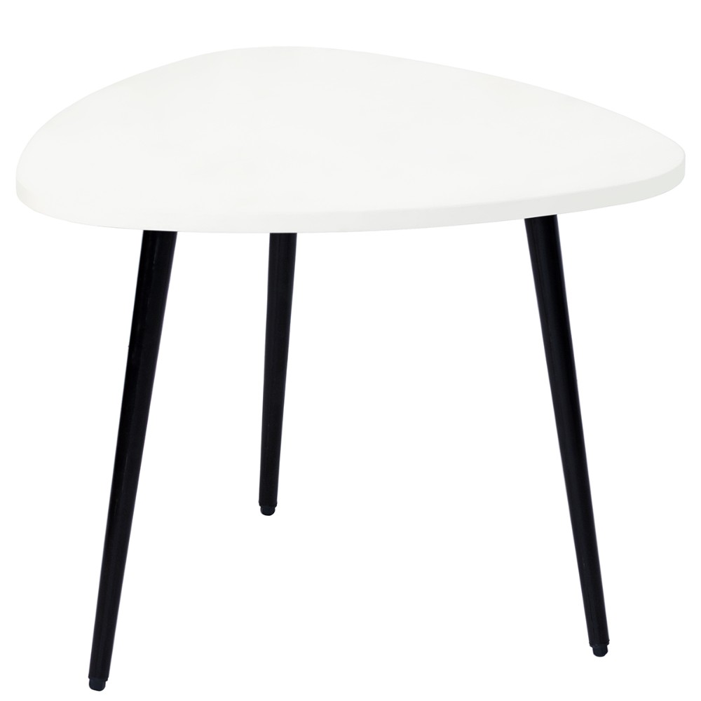 Стол журнальный Millwood "Лофт СТ-9", 600х600х486 мм, белый 