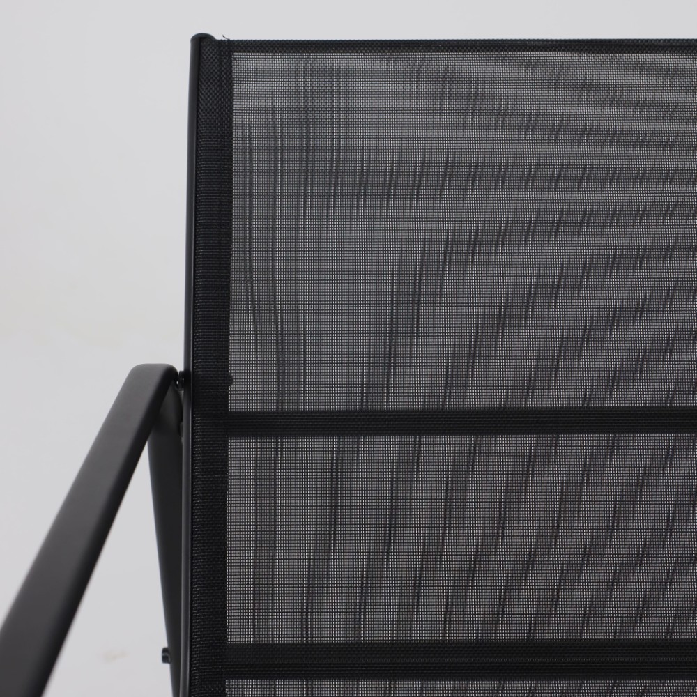 Комплект мебели садовой AksHome VERANDA (кресло 2 шт, диван 1 шт, стол 1 шт), черный - 24