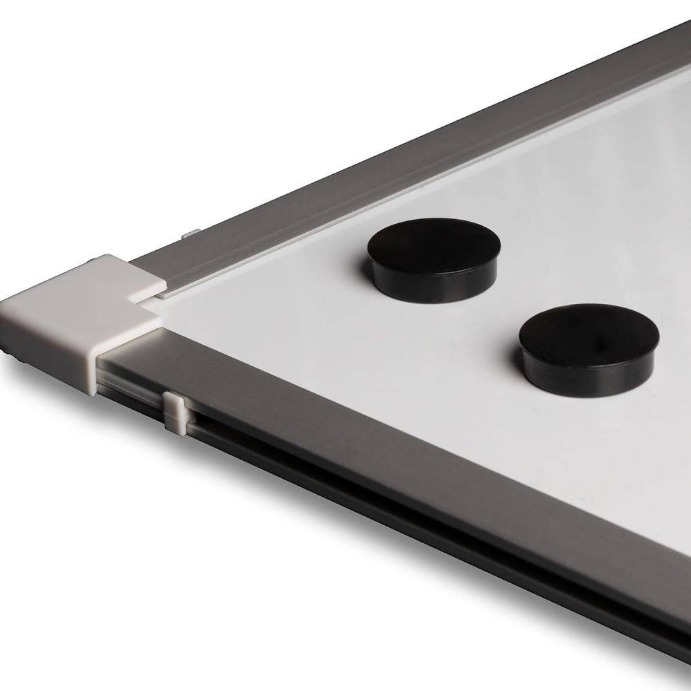 Магнитная доска с полимерным покрытием "C7", 120х150 см, белый - 2