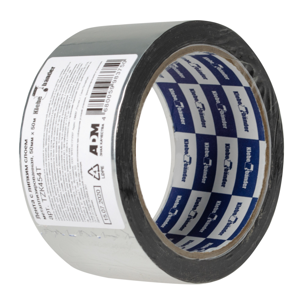 Лента металлизированная 50ммх50м Klebebander (TZК454T)