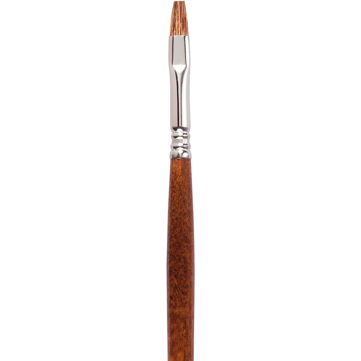 Кисть "Escoda Versatil Brush L/H", синтетика, темно-коричневый, плоская, №8