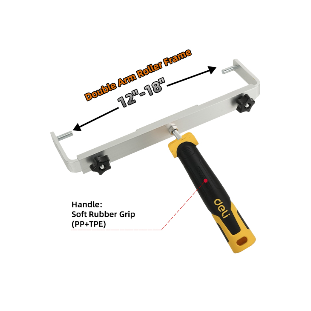 Бюгель для валика Deli YS EDL509901, 30-46 мм, 305 мм, 2К рукоятка - 2