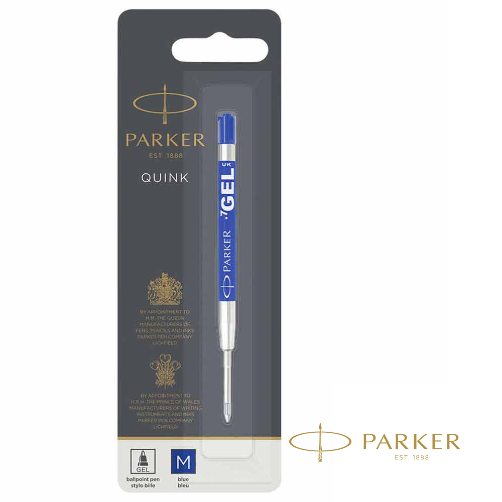 Стержень гелевый "Parker", 0.7 мм, 98 мм, синий