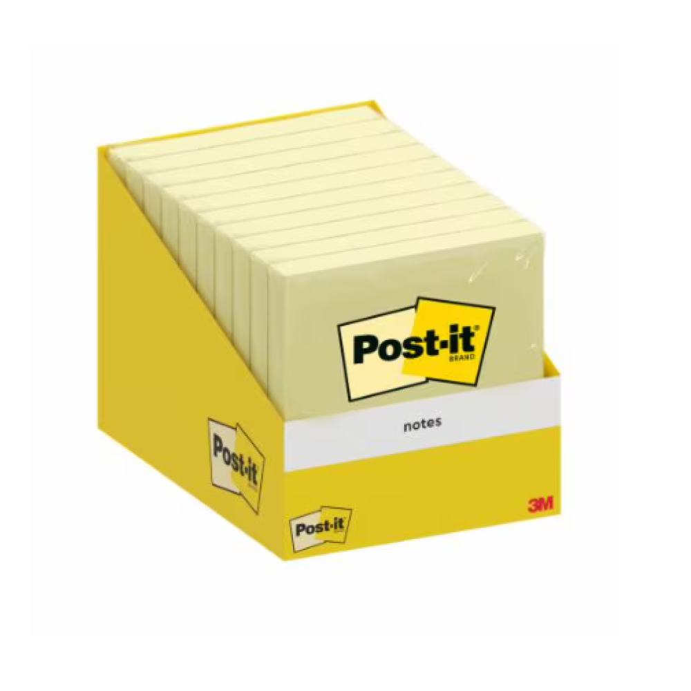 Бумага для заметок "Post-it Notes", 76х76 мм, 100 листов, канареечно желтый