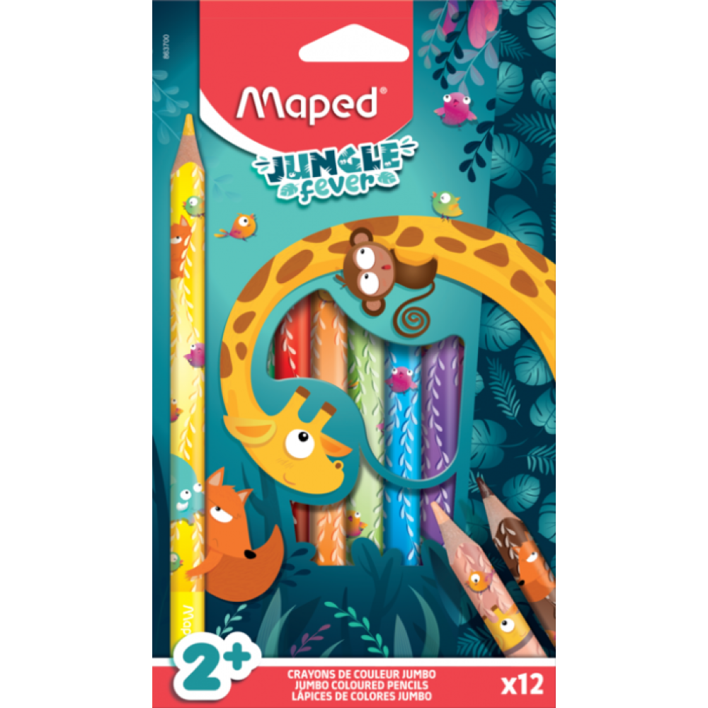 Цветные карандаши "Jungle fever"