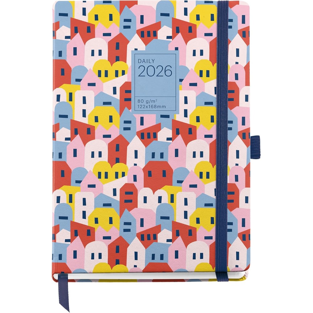 Ежедневник датированный "Houses" 2026