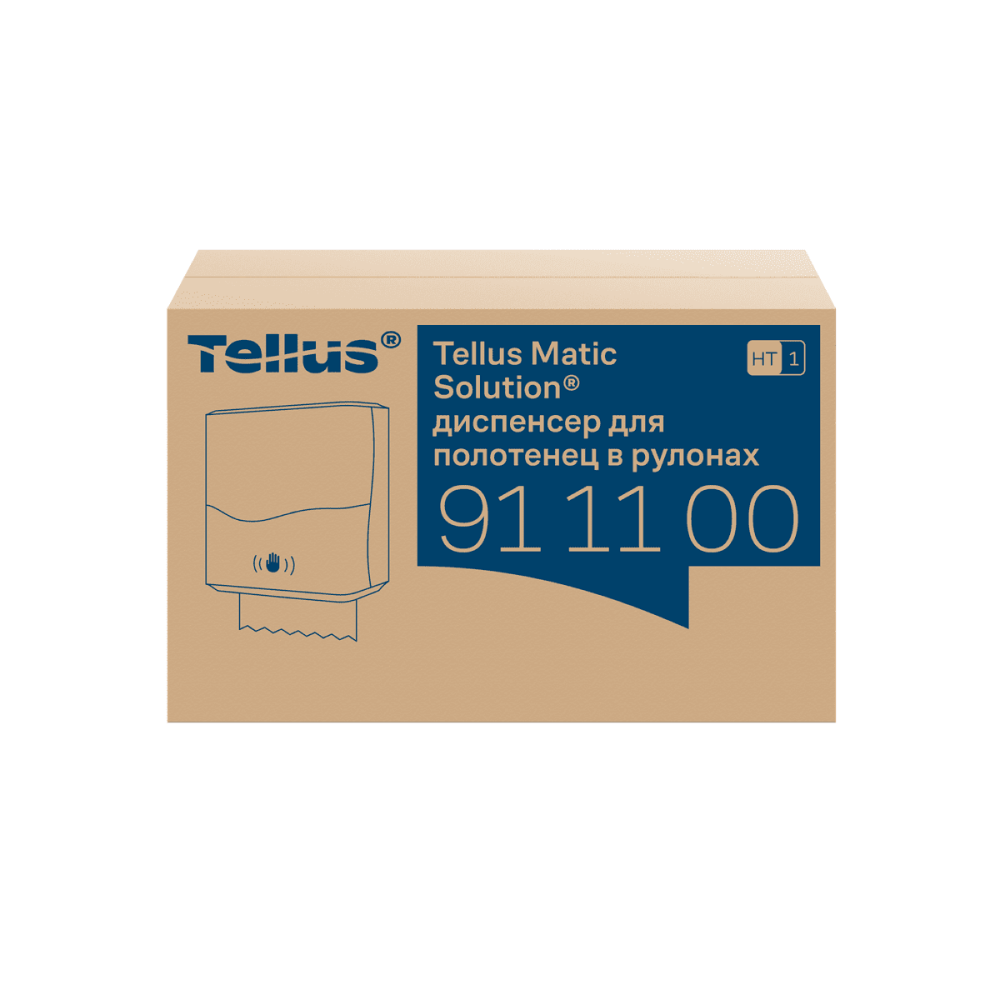 Диспенсер сенсорный Tellus Matic, для полотенец в рулонах, белый, HТ1 - 3
