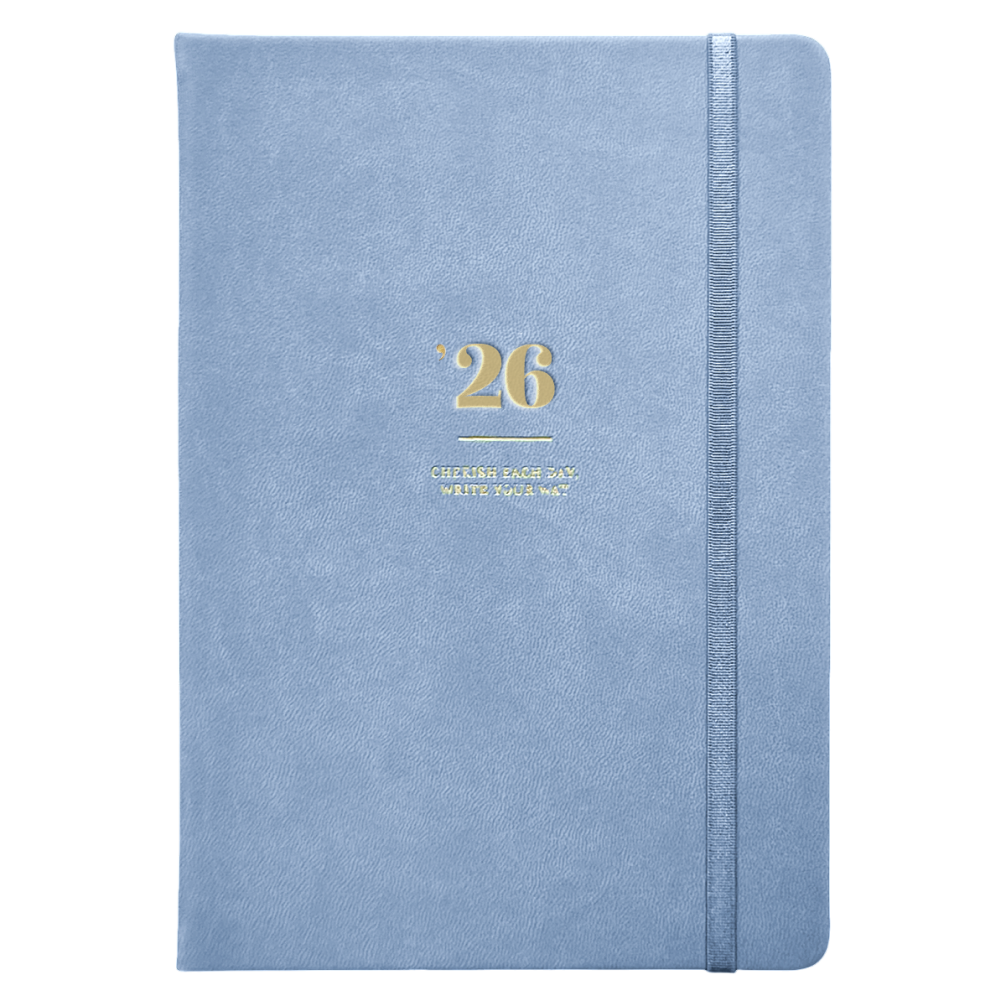 Ежедневник датированный "Pastel", А5, 352 страницы, голубой, 2026