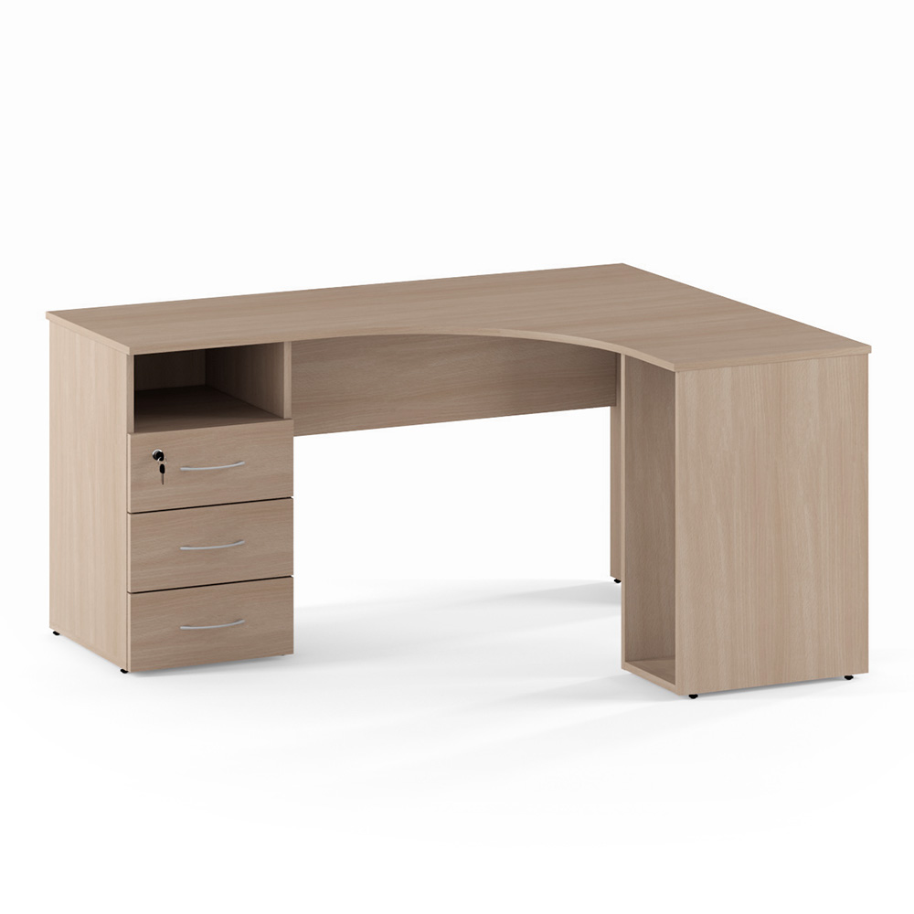 Коллекция Столица стол письменный угловой С-086/1 правый