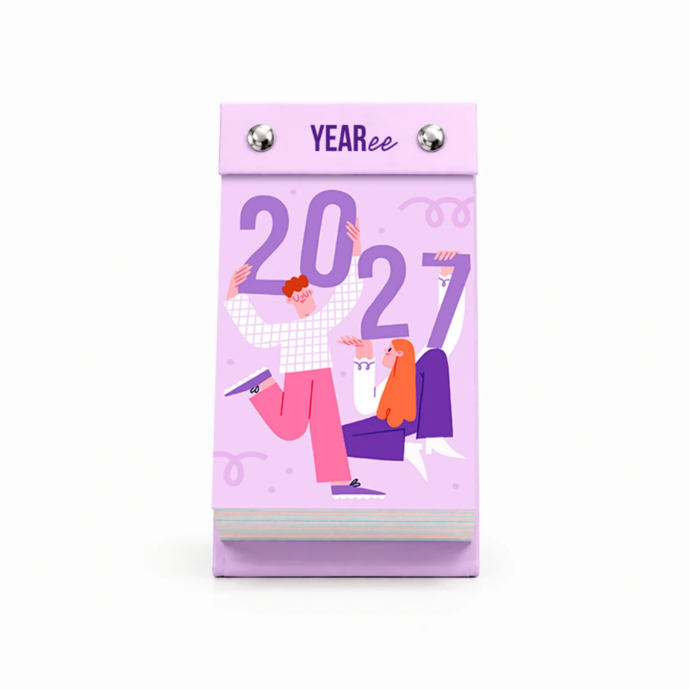 Календарь настольный Yearee "Каждый твой день", 9x15 см, 2027 - 12