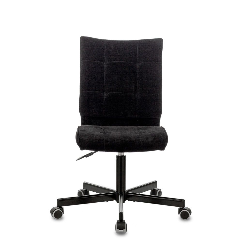 Кресло для персонала "Бюрократ СH-330M/LT-20", ткань, металл, черный