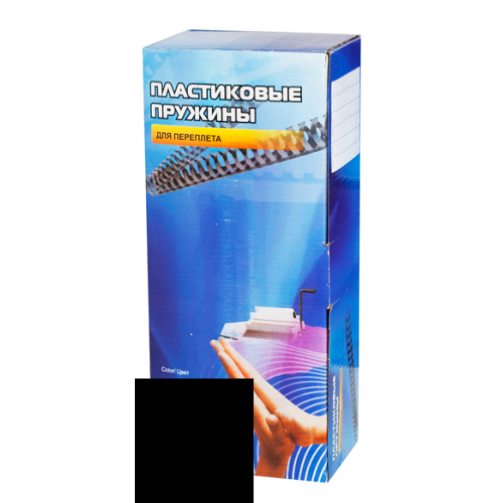 Пружины для перфопереплета "Office Kit", 32 мм, 50 шт, черный