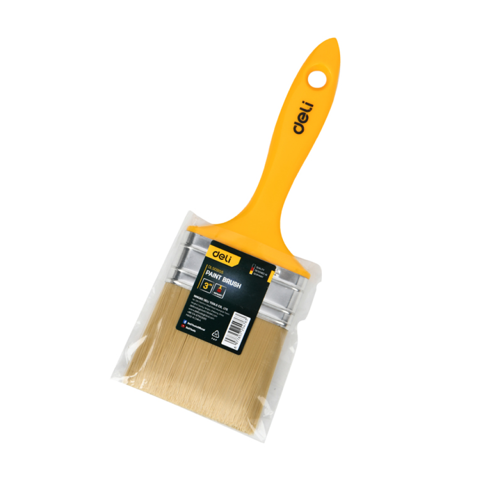 Кисть малярная Deli YS EDL509155, плоская 3"-75 мм