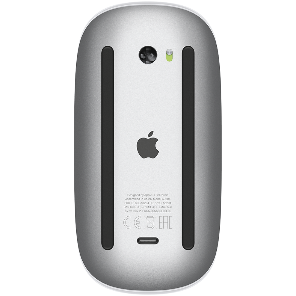 Мышь "Apple Magic Mouse A3204 / MXK53", беспроводная, белый
