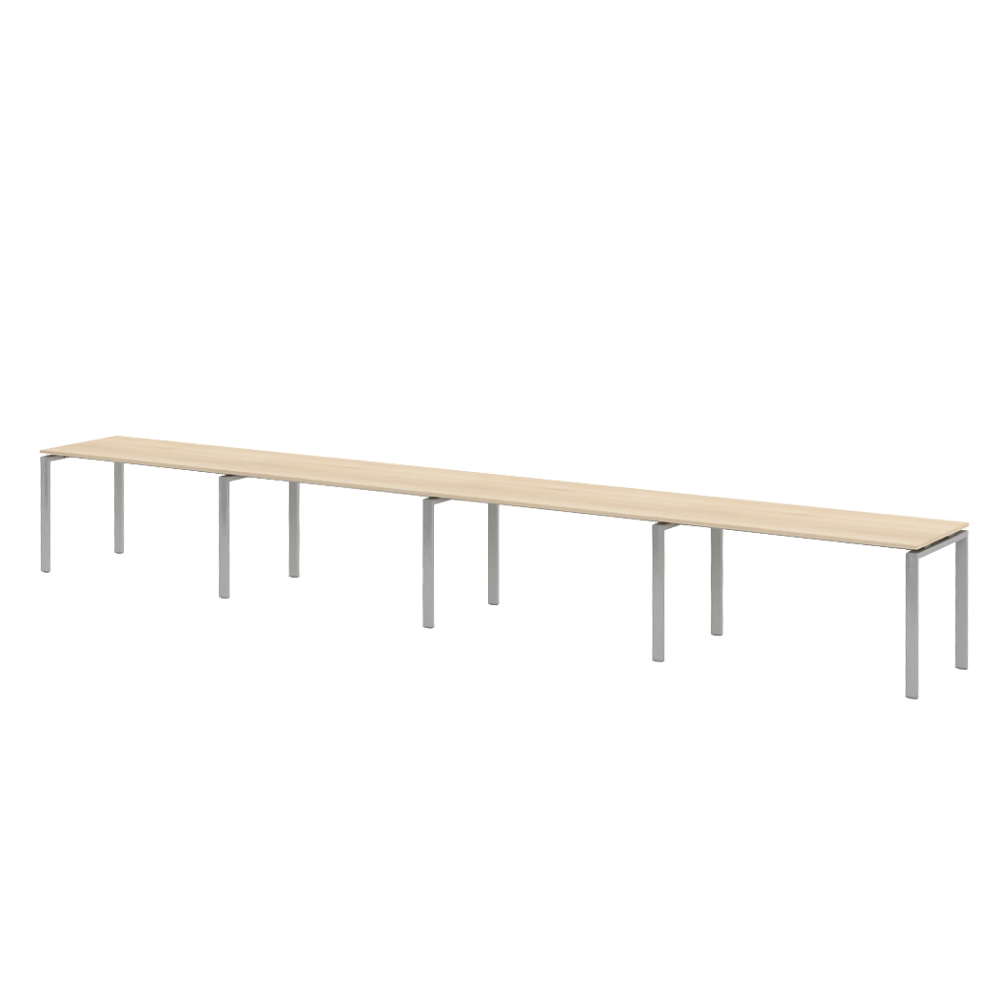 Коллекция Титан Бенч-система линейная на 4 рабочих места ТН316ТР-4х1+ТН316К-22