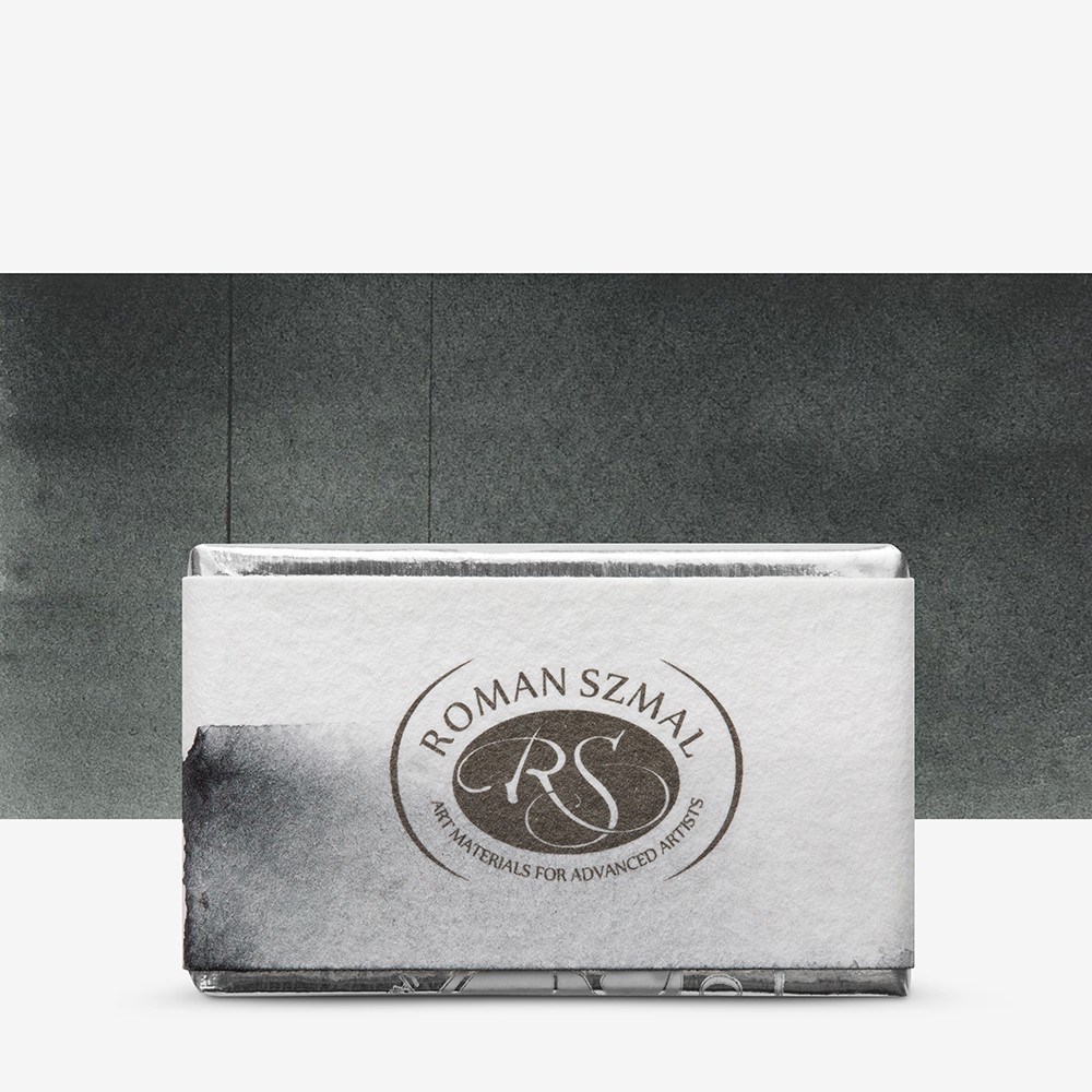 Краски акварельные "Aquarius", 263 бархатный чёрный, кювета