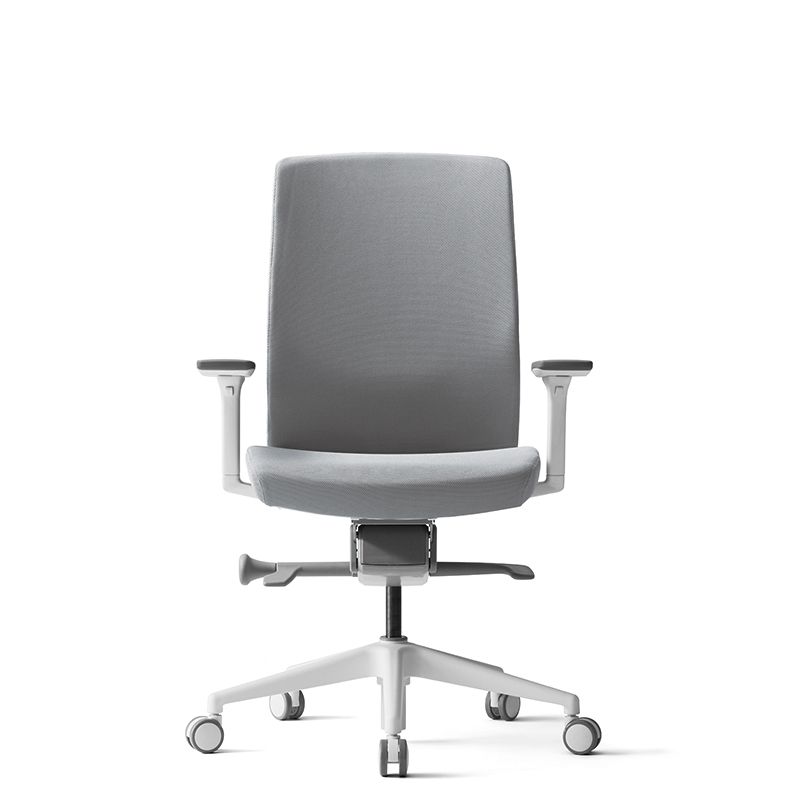 Кресло для руководителя BESTUHL "J2", ткань, пластик, серый 
