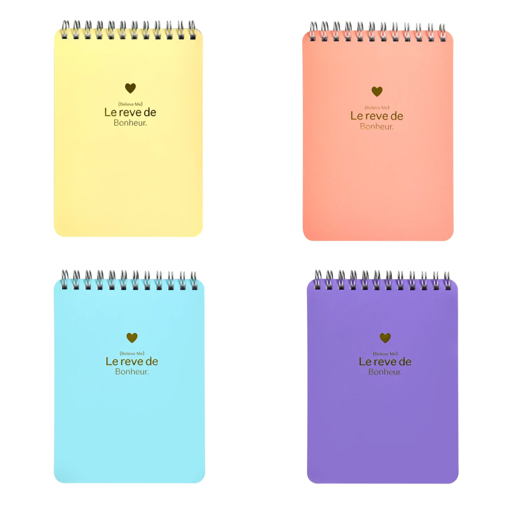 Блокнот "2310G24", А6, 60 листов, линейка, ассорти