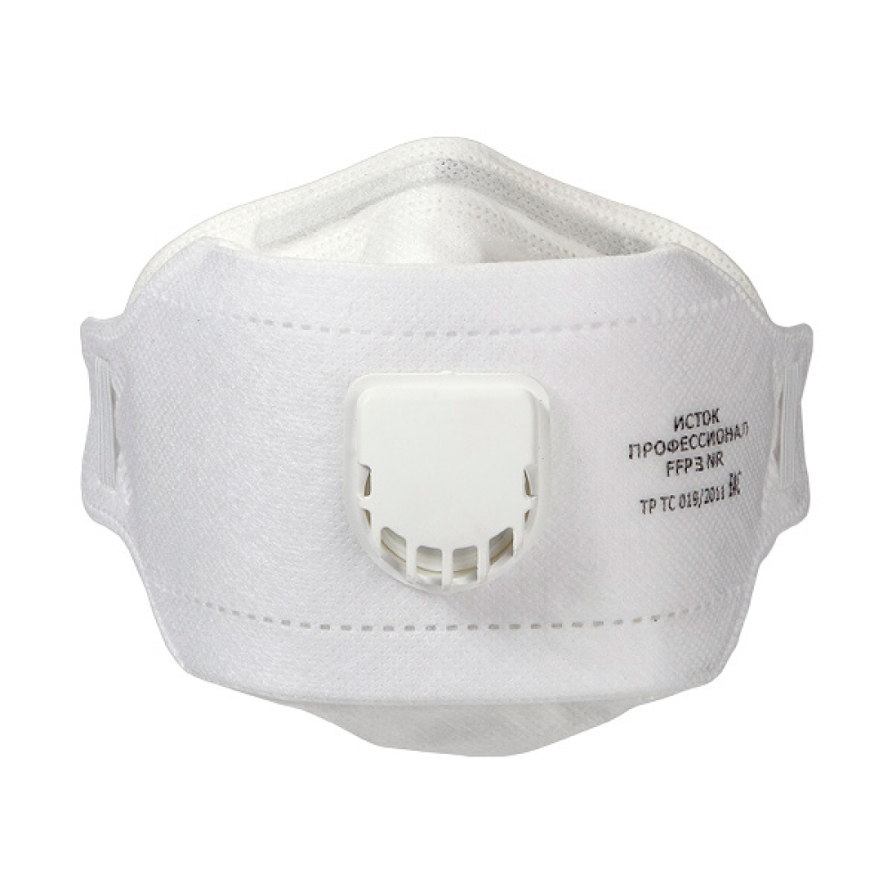 Респиратор ИСТОК-3СК с клапаном выдоха FFP3 NR складной