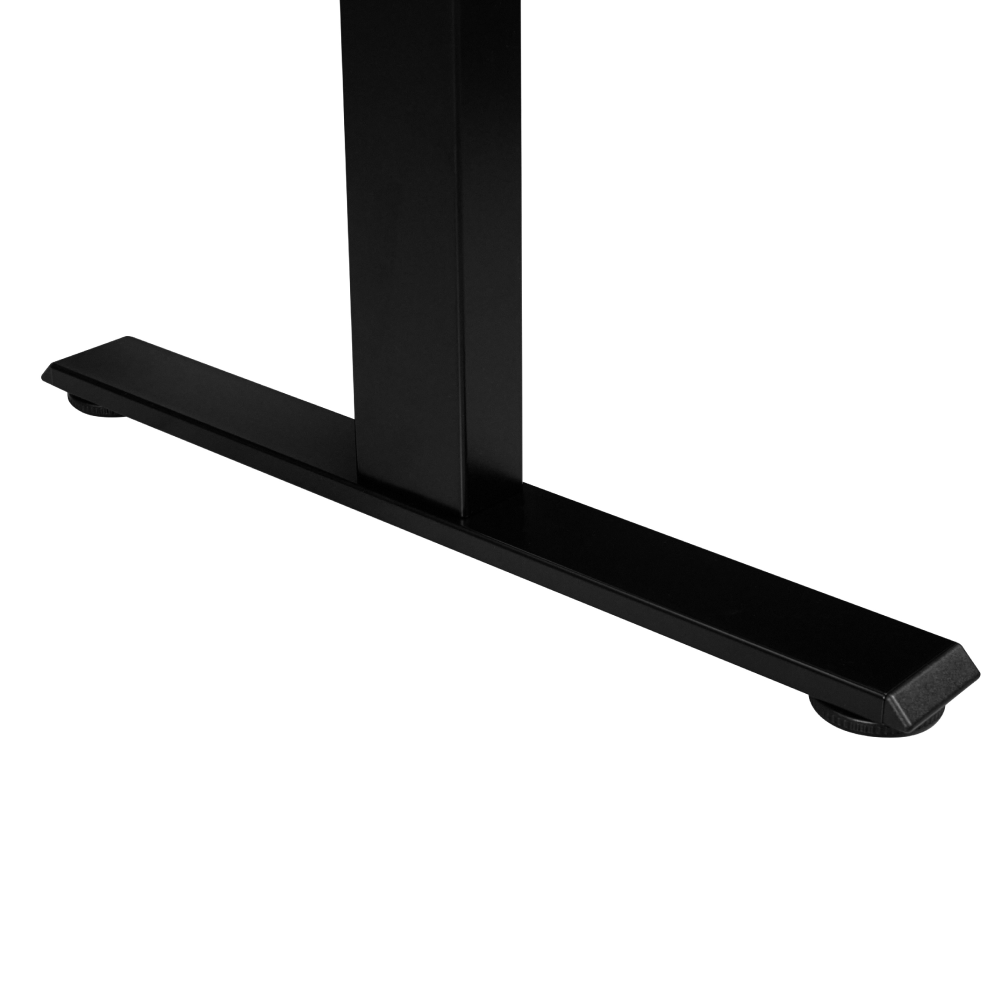 Стол с электроприводом одномоторный Fit Focus Space One (710-1200 мм), черный/Дуб Санта-Фе винтаж (регулируемый по высоте каркас арт. 9220295 и столешница арт. 9178196) - 5