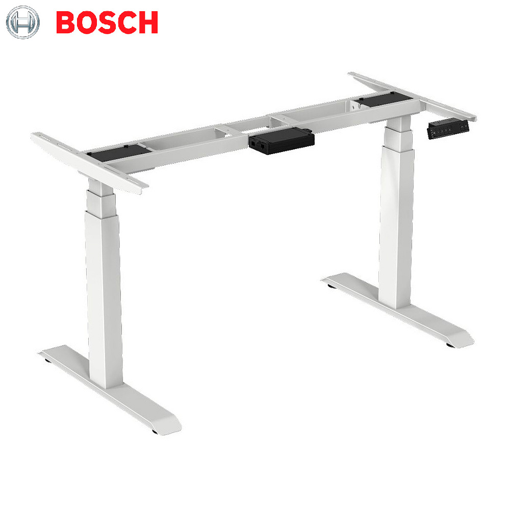 Каркас стола с электроприводом BOSCH двухмоторный AOKE, Well Desk Uplift, белый (AK02YJYT-YZB3-M01.WH)
