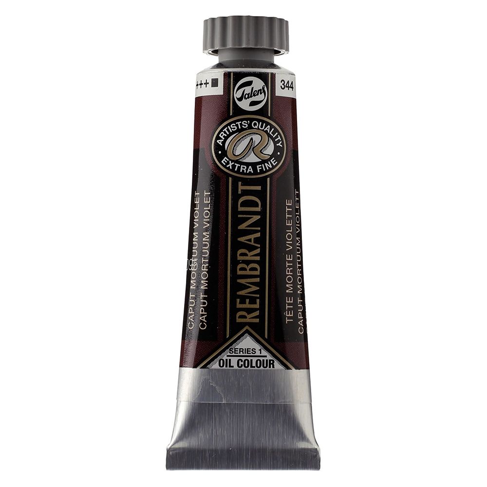 Краски масляные "Rembrandt", 344 капут-мортуум фиолетовый, 15 мл, туба