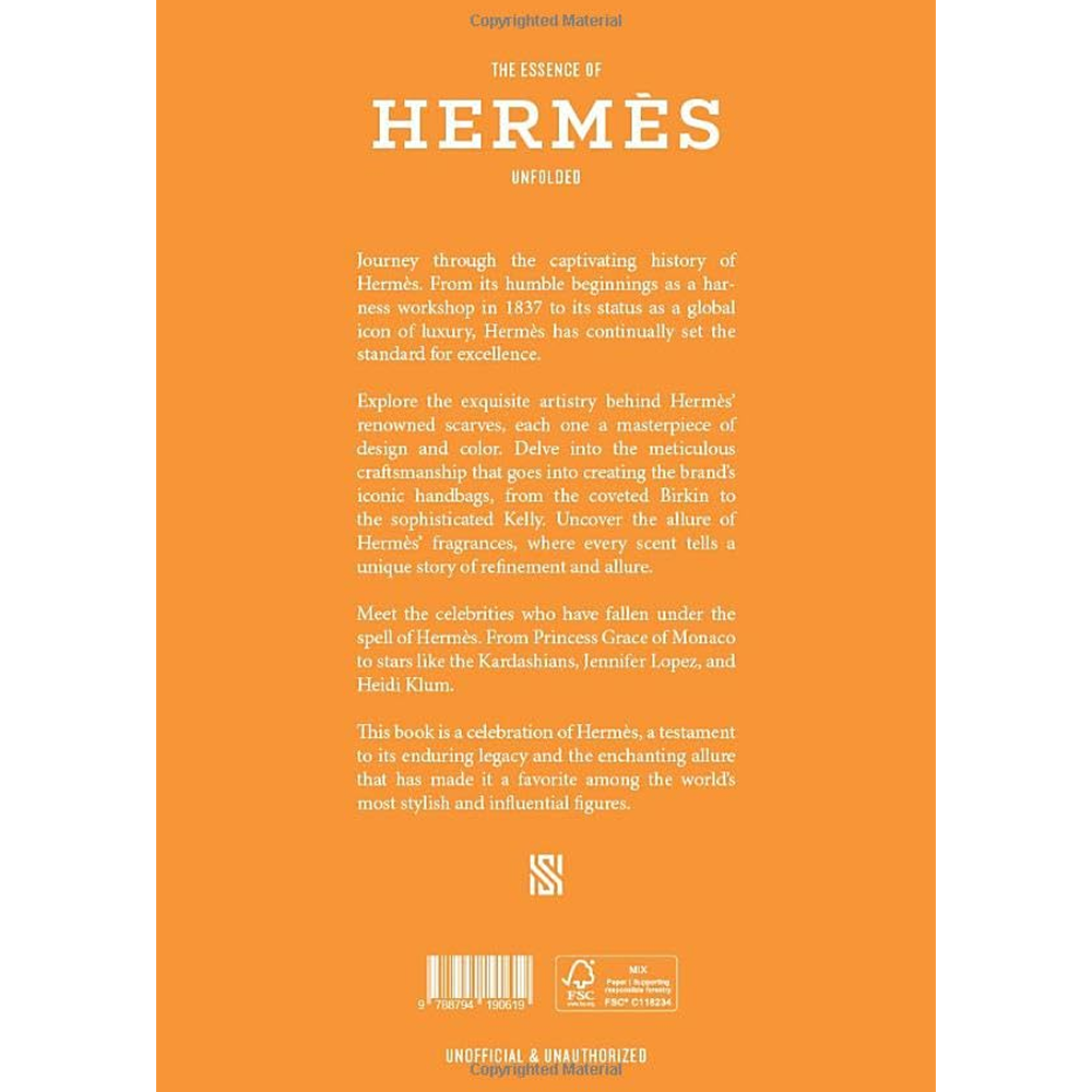 Книга на английском языке "The Essence of Hermes. Unfolded" HB, Kelly Reising