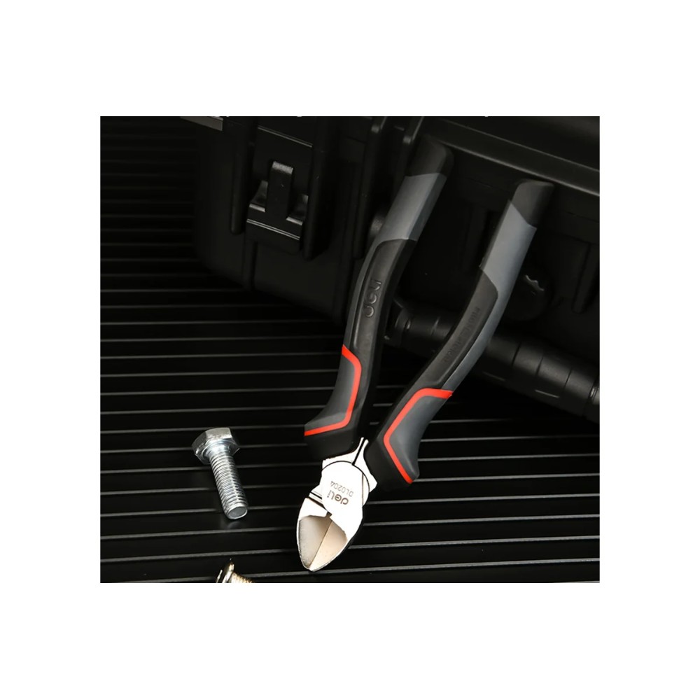 Бокорезы Deli RS EDL0204, 160 мм., красный, черный - 4
