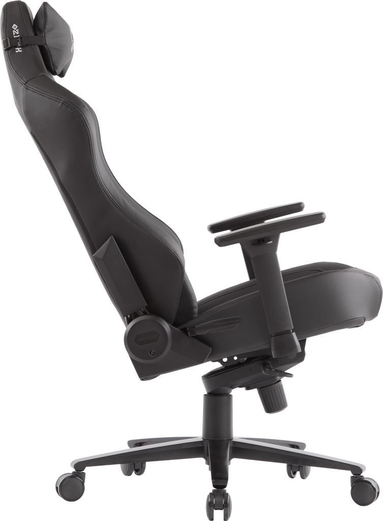 Кресло игровое EVERPROF Hanzo экокожа, черный, крестов. металл - 9