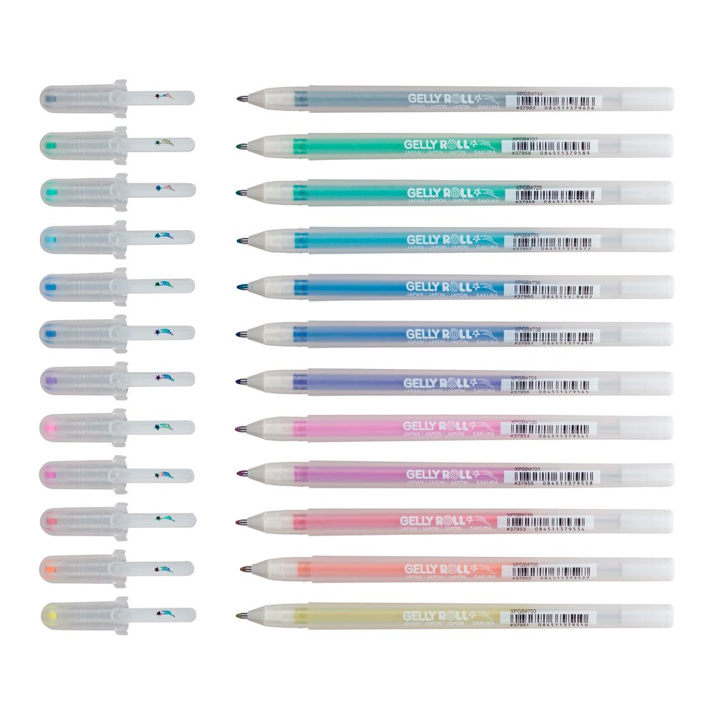 Набор ручек гелевых "Gelly Roll Stardust", 12 шт. - 2