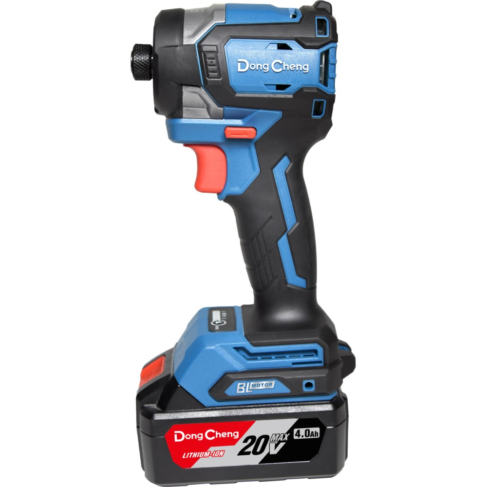 Аккумуляторный шуруповерт DongCheng DCPL208 (TYPE Z) 20 В, 208 Нм, без аккумулятора и зарядного устройства
