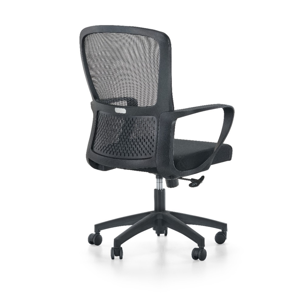 Кресло компьютерное SitZone U-069B, сетка, ткань, пластик, черный