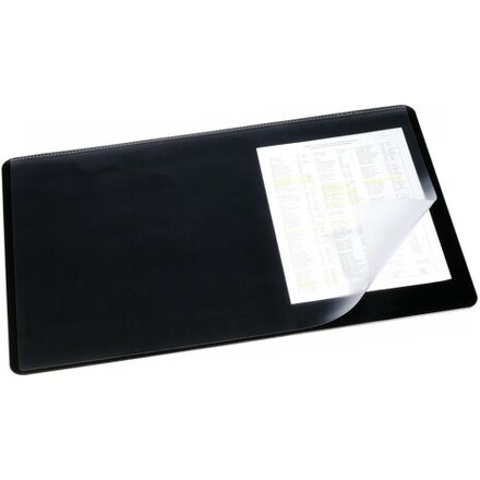 Бювар с поднимающимся верхом, 40x53 см, c поднимающимся верхом, черный