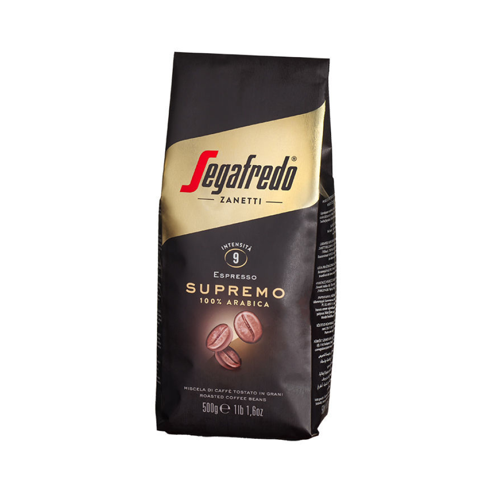 Кофе "Segafredo" Supremo, зерновой, 500 гр. 