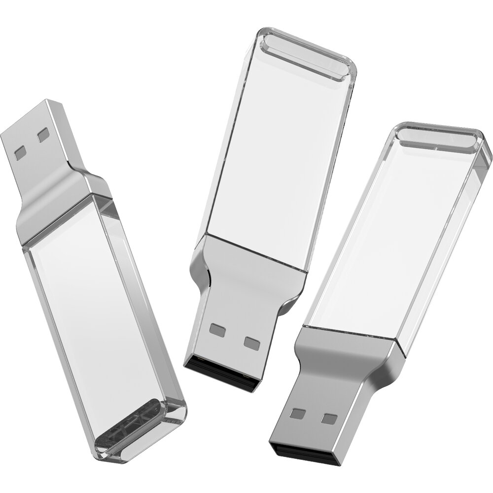USB Flash накопитель 2.0 16 Gb ZC-005, пластик, металл, белый - 3
