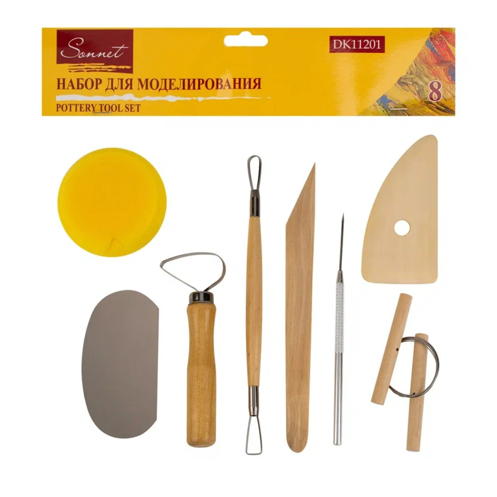 Набор инструментов для моделирования "Сонет", 8 шт.
