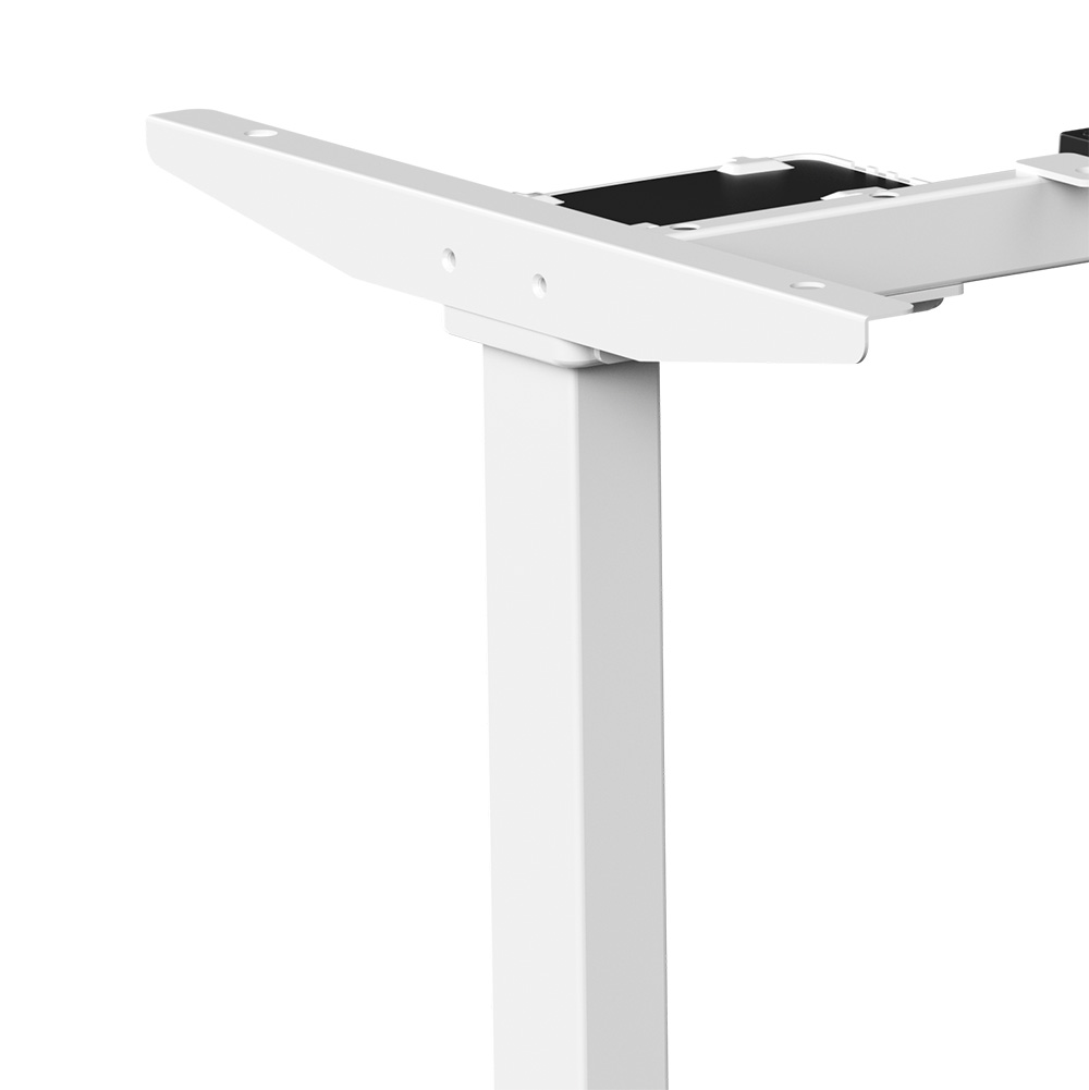 Стол с электроприводом WellDesk Prime 1300x675х18 белый/сосна аланд полярная (9191462+9072455) - 8