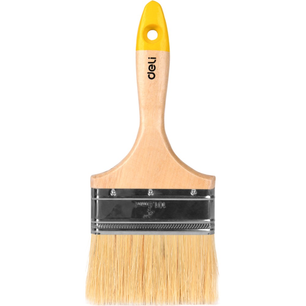 Кисть малярная "Deli" плоская, 4" 