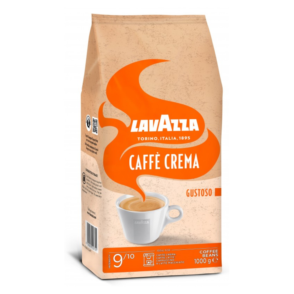 Кофе "Lavazza" Caffe Crema Gustoso, зерновой, 1 кг.