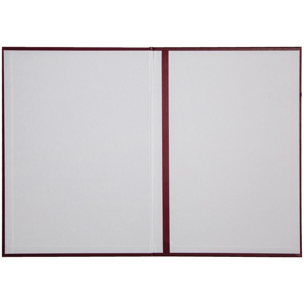 Папка "На подпись", бордовая 