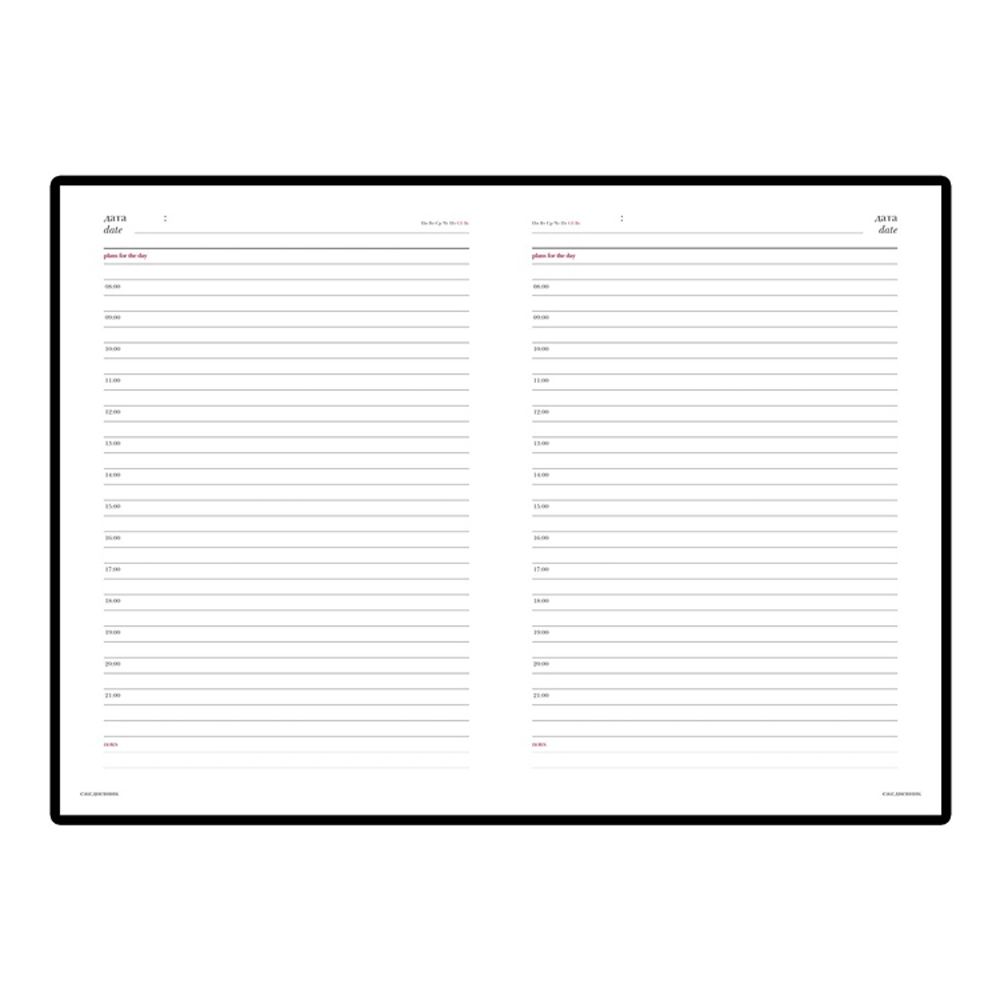 Ежедневник недатированный "Sidney Nebraska", A5+, 272 страницы, коричневый