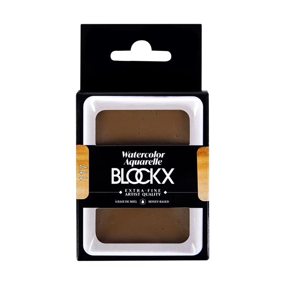 Краски акварельные "Blockx. Giant pan", 117 итальянская земля, 18 мл., кювета