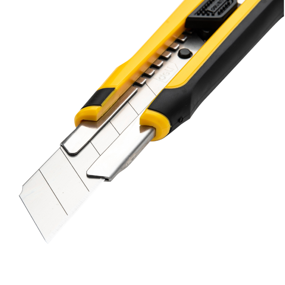 Нож для бумаги Deli "EDL025", 25 мм, усиленный - 2