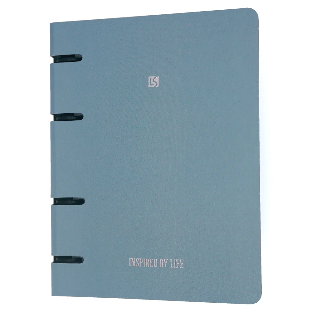 Тетрадь "Floreale. Smoky Sky", А5, 120 листов, клетка, голубой